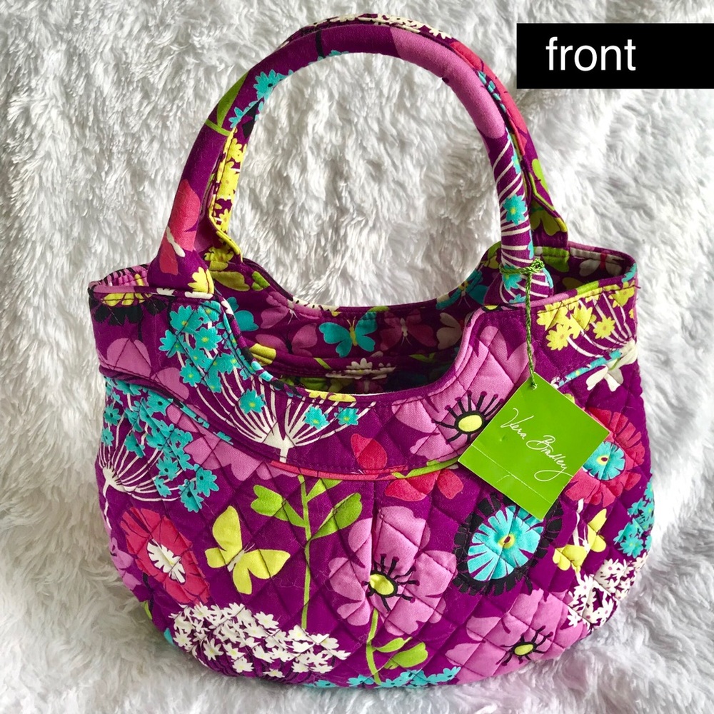 Vera Bradley Purple Flutterby Girl’s Mini Tote